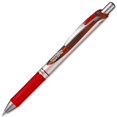 thumbnail image 2 of Pentel Energel BL77 Stylo à Bille Roulante à Encre Gel Rétractable - 0,7 mm - 54 % Recyclé - Rouge Lot de 5 dans Emballage pour Oreiller, 2 of 5