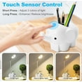 thumbnail image 2 of Kids Desk Lamp, Adorable Elephant Night Light, Eye Protection Desk Lamp For Safe Reading, Portable Design With High Quality Materials, Perfect Decor For Your Child's Room, 2 of 6