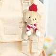 thumbnail image 6 of Wooowa Plush Teddy Bear Decorative Charm - Soft Stuffed Hanging Ornament for Home, Car & Bag, Cute Accent for Daily Decor & Gift Giving, 6 of 6