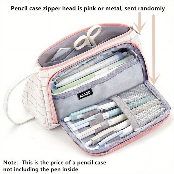 Get Organized with our Large Capacity Kawaii Pencil Case - Perfect for School Supplies and Big Pencils - Ideal Gift for Boys and Girls!