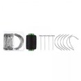 thumbnail image 1 of GUOOL 3xWig Making Needle Carpet Leather Canvas Repair C Type J Curved Needles Set 2, 1 of 9