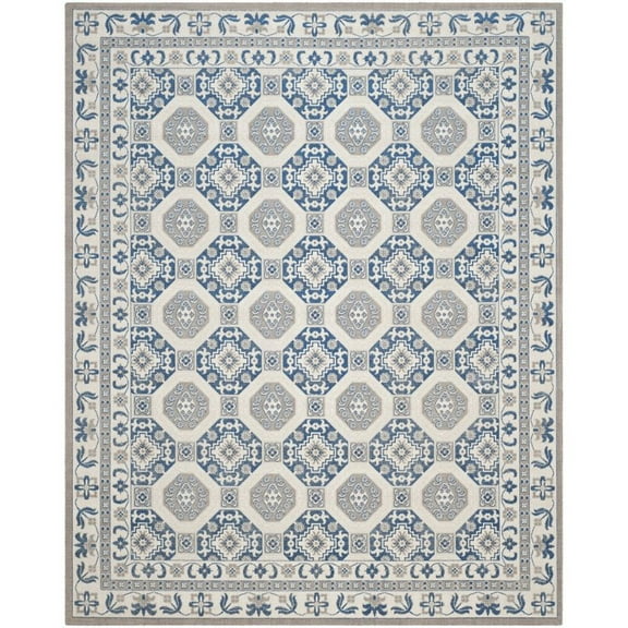 Safavieh Patina PTN320D Blue, Ivory 2'2" x 8' Rug
