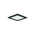thumbnail image 2 of Maxim Wafer 5" Wide Square Black LED Outdoor Ceiling Light, 2 of 5