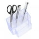 thumbnail image 3 of Portalápices multifunción transparente de material de oficina popular con caja de tarjetas en blanco transparente, 3 of 8