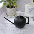 thumbnail image 4 of SDJMa Watering Can Indoor Plants, 34 oz/1000 ml Metal Stainless Steel Watering Can Small Modern Watering Pot with Long Spout for Indoor House Plants Bonsai Outdoor Garden Flower, 4 of 9