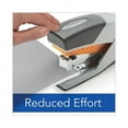 thumbnail image 6 of Optima 25 Reduced Effort Stapler, 25-Sheet Capacity, Gray/orange | Bundle of 5 Each, 6 of 6