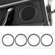 thumbnail image 1 of Altavoz de puerta Altavoz de audio estéreo Marco de sonido Calcomanía Cubierta Embellecedor Afortunado Sencillez, 1 of 4