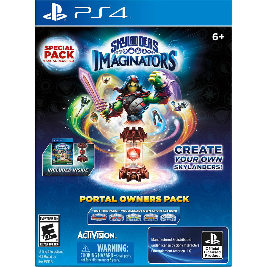 Port berolige har en finger i kagen Skylanders Imaginators Portal Owners Pack (WalMart Exclusive) (PS4) -  Walmart.com