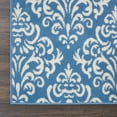 thumbnail image 4 of Nourison Grafix Modern Damask Blue 3'9" x 5'9" Area Rug, (4' x 6'), 4 of 8