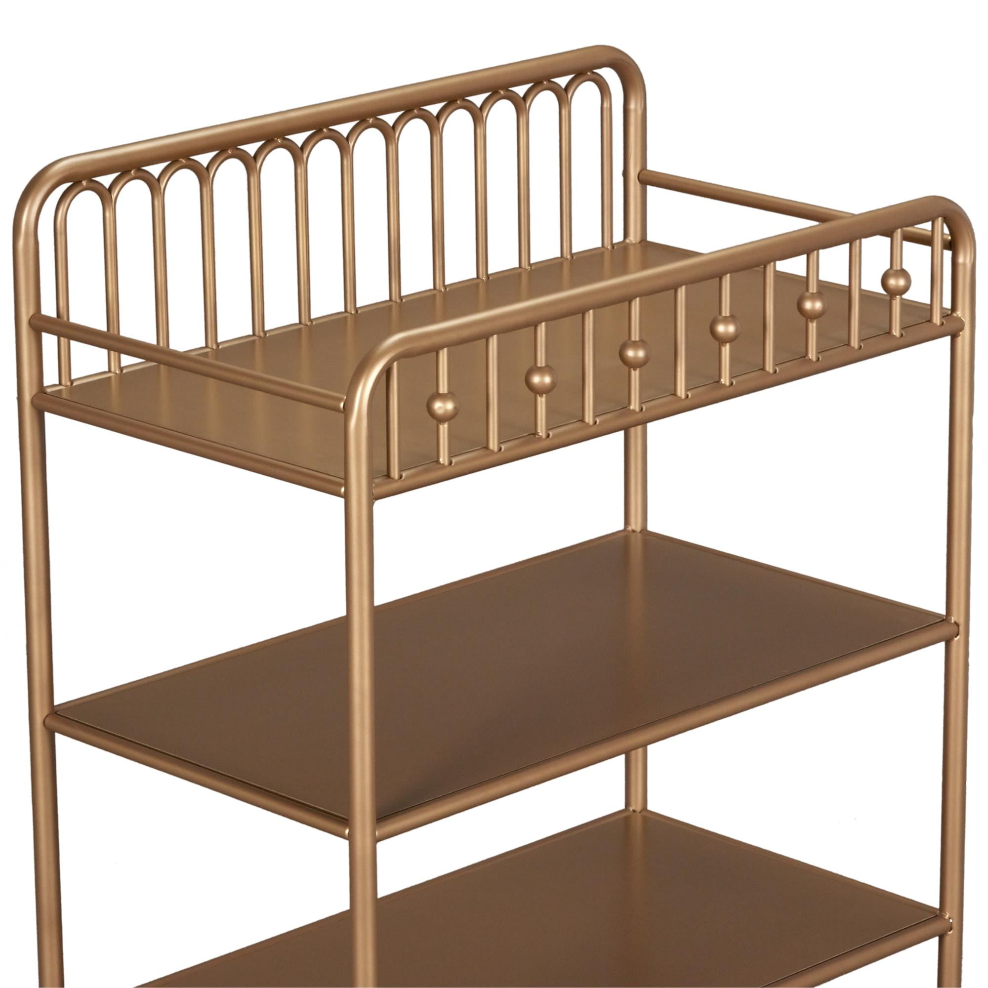 Little Seeds Monarch Hill Ivy Gold Metal Changing Table Walmart