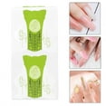 thumbnail image 3 of 100pcs Nail Manicure Form Holder Nail Art Tip Extension Guide Sticker Manicure Tools (YC01), 3 of 12