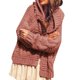 thumbnail image 1 of Abrigo de Moda Suéter de aguja pesada de otoño e invierno para mujer, cárdigan suelto de moda grueso para mujer (Rosa vivo, S), 1 of 4