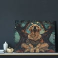 thumbnail image 3 of Logiee Tree Meditating Golden Retriever Print Canvas Wall Art ,Art Poster,Canvas Decorative Picture,Decor Wall Pictures for Living Room Bedroom Bathroom,Ready to Hang, 3 of 6