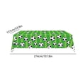 thumbnail image 3 of Rectangular Football Party Tablecloth 137 x 274 cm Plastic Waterproof Multicolor, Splash-Proof Stain-Resistant for Buffets Birthday 8-10 People, 3 of 6
