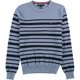 thumbnail image 1 of Tommy Hilfiger suéter de punto a rayas para hombre, azul, XX-Large Tommy Hilfiger  Tejer, 1 of 1