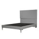 thumbnail image 3 of Base Cama Slim Dicasa Cabecera Matrimonial Myko Gris, 3 of 8