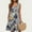 Multicolor#6, variant on 2025 Cute Floral Pattern Sundress for Women Casual Sleeveless Tank Dress with Pocket Resort Beach A-line Dresses