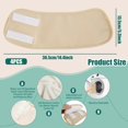 thumbnail image 3 of 4PCS Ankle Oil Pack Set Washable Essential Oil Wrap Mess-Free Oil Pack Wrap Soft Comfortable Bamboo Flannel Ankle Oil Pack Leak-Proof Oil Pack for Ankle Relaxation, 3 of 7