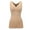 Beige, variant on Vaslanda Women Shapewear Tank Tops with Built-in Bra Pads Seamless Tummy Control Cami Shaper Camisoles Undershirt