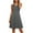 B Dark Gray, variant on Ygbgbb Womens Summer Dresses 2026 Sleeveless V Neck Wrap Sundress A Line Midi Dress Beach Holiday Tank Dress Casual Daily Dress Gray L