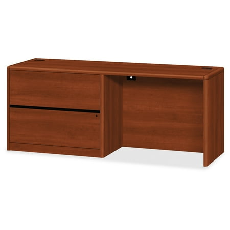 - Hon Hon 10700 Series Cognac Laminate Left-pedestal Credenza - 72
