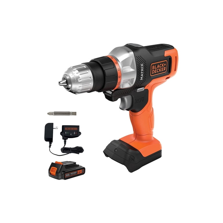 BLACK+DECKER 20V MAX MATRIX Cordless Drill Driver photo 4
