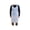 White, variant on PSBM Blue Disposable BIB Aprons 1 Mil Thick 28" x 46" 1000 Pieces for Food Service