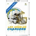 thumbnail image 3 of NFL Los Angeles Chargers - Drip Helmet 20 Wall Poster, 22.375" x 34", 3 of 5