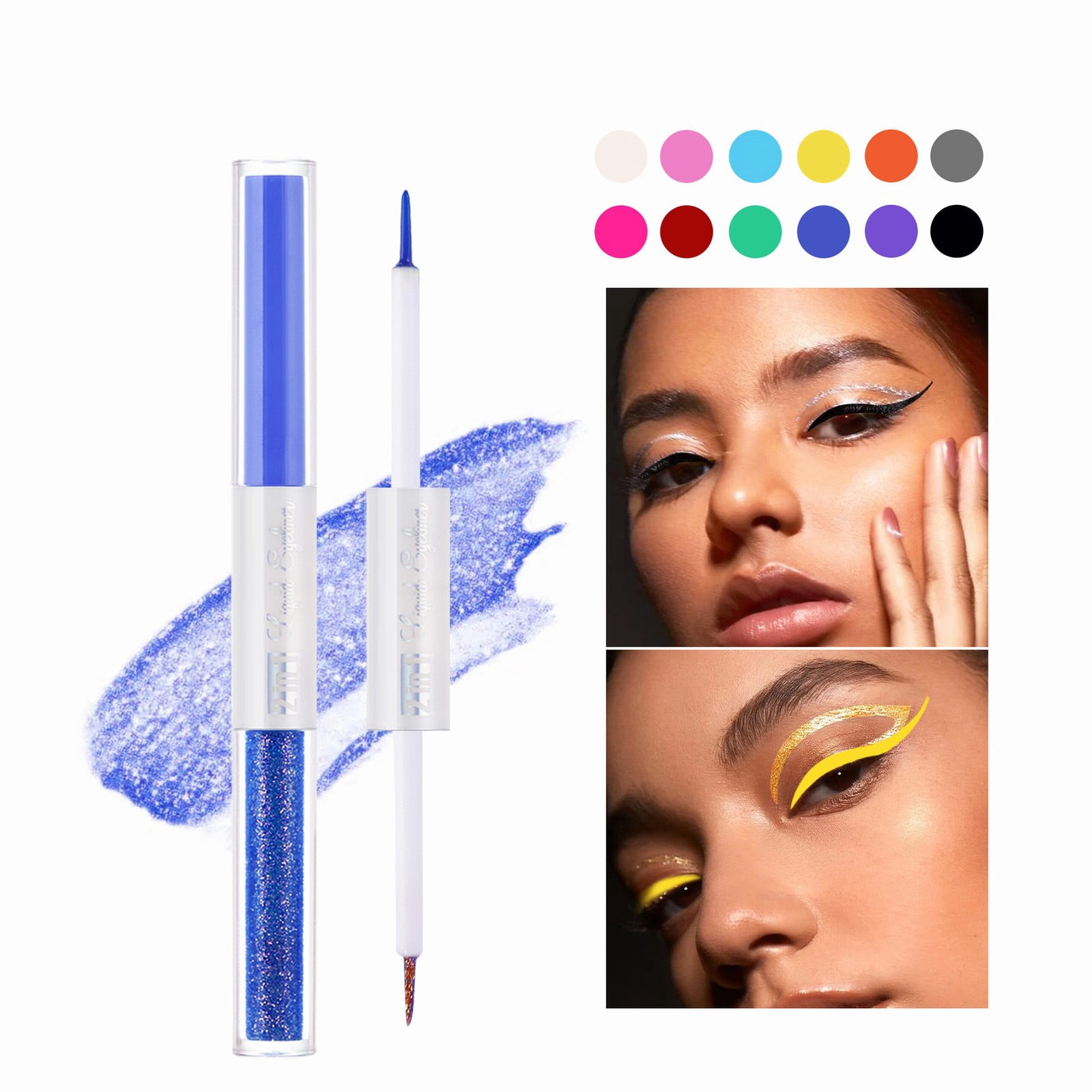 Face Crayons Eye Shadow for Spray Tan Stickers Face Marker Release Liner Color Run Rice Makeup Lids by Design Makeup Brushes Tip down under Eye Concealer for