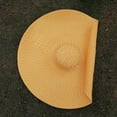 thumbnail image 5 of Sombrero De Paja De Ala Ancha Para Mujer, Sombrero De Paja Flexible Para El Verano, Ropa De Playa, Sombrero Para El Sol, Protección Uv, Sombrero De Playa Enrollable Advancent AP006907-05, 5 of 5