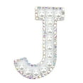 thumbnail image 1 of Clearance! Iron Cobble On Clothes AZ Sew Decorative Letter Cobble Glitter Letters Applique Rhinestone Pearl English Letters For DIY Craft Supplies, 1 of 4