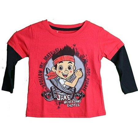 Disney Jake and the Neverland Pirates Layered Long Sleeve Toddler T-Shirt (24 Months)
