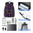 thumbnail image 6 of Vsdgher Colorful Mexican Print Unisex Large Capacity Bookbag Schoolbag Casual Daypack for High School/College/Teens/Travel/Work, 6 of 8