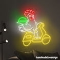 thumbnail image 3 of Handmadetneonsign Rooster Express Neon Sign, Rooster Wall Art Decor, Hen Led Light, Home Wall Decor 53648, 3 of 5