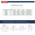 thumbnail image 3 of Zwiiyzr 2025 Baby Infant Boys Girls 1-18 Months Outfits Hooded Fleece Rompers Thick Fluffy Jumpsuit Winter Warm Outerwear Outfits Long Sleeve Onesie White, 3 of 6