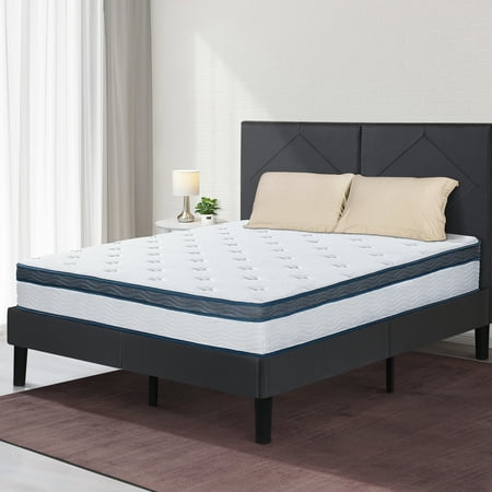 GranRest 12 Inch Tight Top Spring mattress, Navy, King