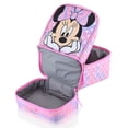 thumbnail image 3 of Disney Insulated Minnie Mouse Reusable Lunch Bag for Women, Girls, Boys  Pink and Purple, 3 of 5
