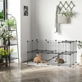 thumbnail image 2 of PawHut  Rabbit Cage 36 Panels DIY Pet Playpen Small Animal Cage, 2 of 10