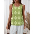 thumbnail image 6 of Womens Tank Tops Crewneck Linen Style Sleeveless Lightweight Spring Daily Layering Casual Tank Shirts Womens Tops, 6 of 6