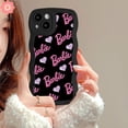 thumbnail image 3 of Casetify Graffiti Barbie Funda Para Samsung A14 A23 A12 A04 A50s A04s A20 A51 A52s A50 A04E A21s A11 A22 A03s A13 A31 A02s A30s A33 A53 A52 A32 Love Heart Star Ondulante Borde Cubierta Suave, 3 of 3