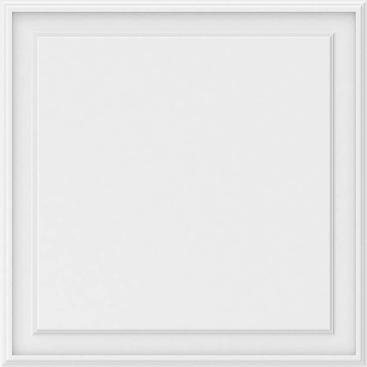Ekena Millwork 30"W x 30"H x 5/8"P Legacy Raised Panel Decorative Wall Panel