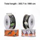 thumbnail image 2 of Halloween Ribbon 4 Rolls for Holiday Decorating Supplies, 2 of 3