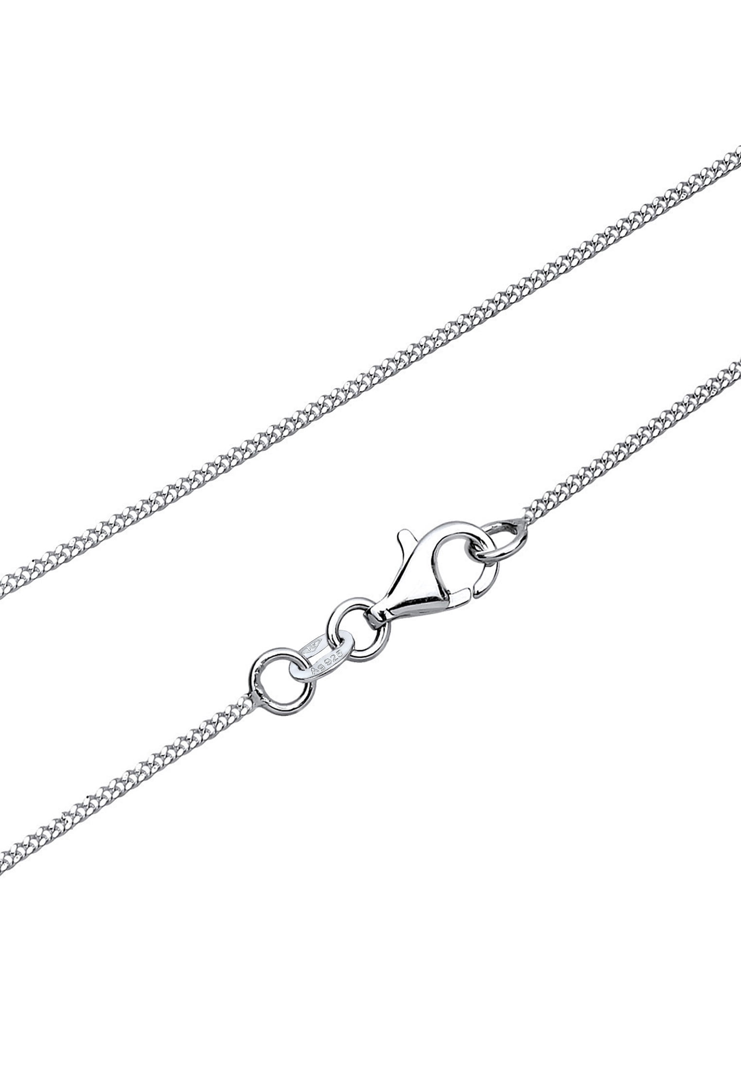 Elli by Julie & Grace Women 18" Diamond (0.04 ct.) Heart Necklace 925 Silver