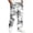 White, variant on UDAUDU Cargo Sweatpants for Men Camo Fall Lightweight Stretch Drawstring Trouser Outdoor Hiking Relaxed Fit Sweatpants with Pockets Red M
