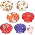 thumbnail image 1 of Gorros exfoliantes navideños con botones de Hat Jadive, 6 unidades, 1 of 6