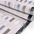 thumbnail image 2 of Jade Cream Geometric Knitwear Acrylic Area Rugs for Living Room Jacquard Textured Modern Rugs Soft Geometric Rug for Bedroom Washable Rug Non-Slip Bohemian Carpet Perfect for Dining Room Office Beige, 2 of 4