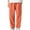 Orange, variant on fartey Mens Casual Plus Size Sweatpants Roomy Comfy Elastic Waist Hiking Pant With Pockets Drawstring Lightweight Soft Cinch Bottom Pants, M-8XL