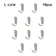 thumbnail image 5 of Advancent Colgador de ropa de 10 piezas, resistente, sin perforaciones, autoadhesivo, resistente a desgarros, para el hogar, cocina, gancho para Decoración del hogar Grande 2mm, 5 of 6
