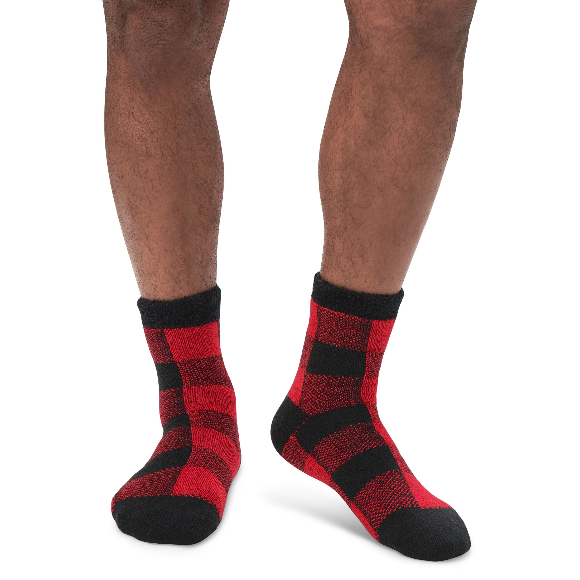 Airplus Double Layer Men's Holiday Crew Socks, Large 8-12.5, 3 Pack