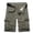 Mens Gray Shorts, variant on HOOMEUMY Men's Summer Cargo Shorts Multi-Pockets Straight Fit Military Shorts with Belt Black 10